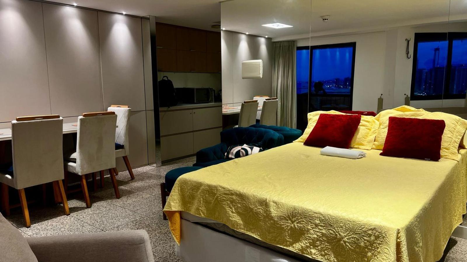 Flat Particular Em Blue Tree Towers Beira Mar Fortaleza מראה חיצוני תמונה